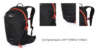 Cycling backpack LOAP TORBOLE 18 Black 1