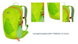 Cycling backpack LOAP TORBOLE 18 Green 1