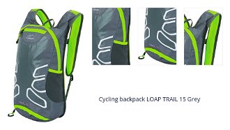 Cycling backpack LOAP TRAIL 15 Grey 1