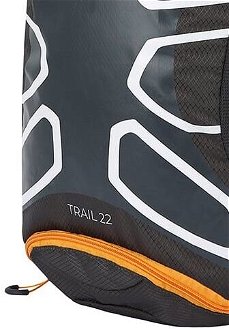 Cycling backpack LOAP TRAIL 22 Grey/Yellow 8