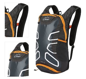 Cycling backpack LOAP TRAIL 22 Grey/Yellow 4