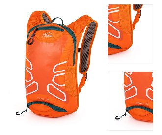 Cycling backpack LOAP TRAIL15 Orange/Green 3