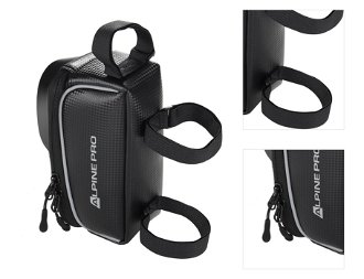 Cycling bag for mobile phone ALPINE PRO POLRE black 3
