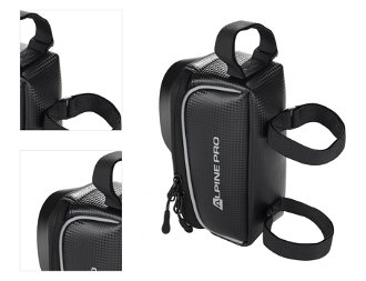 Cycling bag for mobile phone ALPINE PRO POLRE black 4