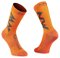 Cyklistické ponožky NorthWave  Extreme Air Siena oranžové