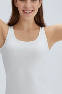 Dagi Ecru Women's Thermal Underwear Undershirt 5