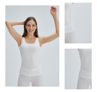 Dagi Ecru Women's Thermal Underwear Undershirt 3
