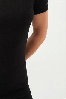 Dagi Women's Black Thermal Short Sleeve Top 9