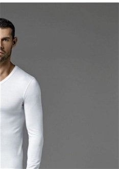Dagi Men's Ecru V-Neck Long Sleeved Thermal Tops and Underwear 7
