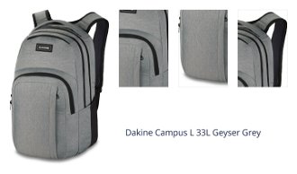 Dakine Campus L 33L Geyser Grey 1