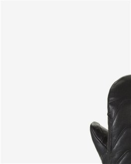 Dakine Galaxy Black Leather Gloves Mittens - Women 6