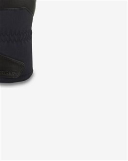 Dakine Galaxy Black Leather Gloves Mittens - Women 9