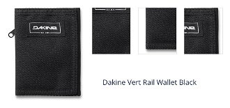 Dakine Vert Rail Wallet Black 1