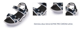 Dámska obuv letná ALPINE PRE CARONA white 1