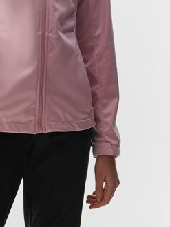 Dámska vetruodolná softshellová bunda s membránou 5000 - svetloružová 9