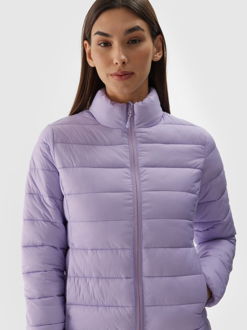 Dámska zatepľovacia bunda s recyklovanou výplňou - fialová