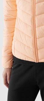 Dámska zatepľovacia bunda s recyklovanou výplňou - oranžová 8