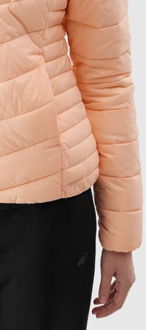 Dámska zatepľovacia bunda s recyklovanou výplňou - oranžová 9
