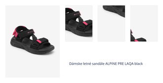 Dámske letné sandále ALPINE PRE LAQA black 1