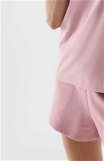 Dámske regular tričko bez potlače - púdrovo ružové 8