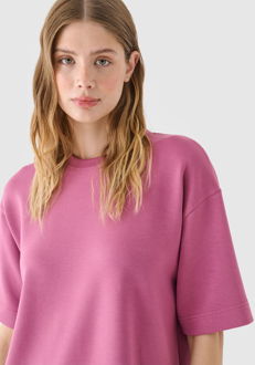 Dámske regular tričko s modalom - ružové