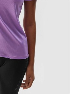 Dámske rýchloschnúce bežecké tričko - fialové 9