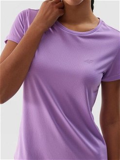 Dámske rýchloschnúce bežecké tričko - fialové 5