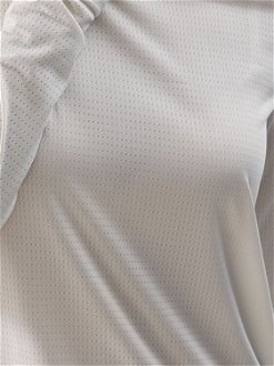 Dámske rýchloschnúce bežecké tričko s dlhým rukávom - biele 9