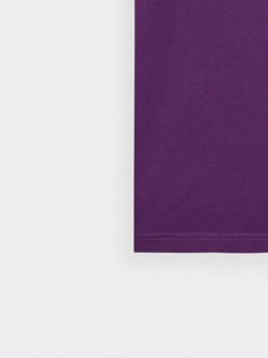 Dámske slim tričko s potlačou - fialové 8