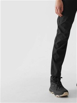 Dámske softshellové trekingové nohavice s membránou 5000 - čierne 8