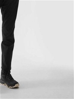Dámske softshellové trekingové nohavice s membránou 5000 - čierne 9