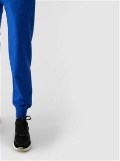 Dámske teplákové nohavice typu jogger - kobaltovo modré 9