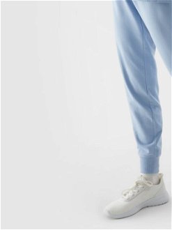 Dámske teplákové nohavice typu jogger - modré 8