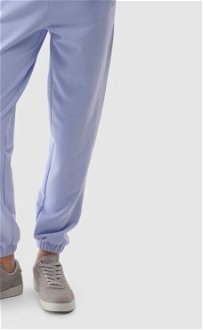 Dámske teplákové nohavice typu jogger z organickej bavlny - modré 9