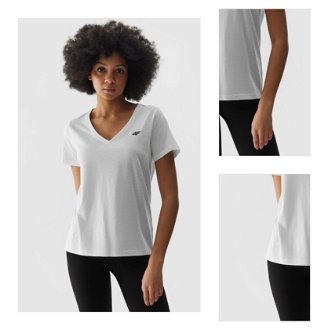 Dámske tričko bez potlače - biele 3