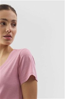 Dámske tričko bez potlače - ružové 7