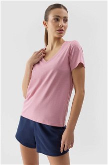 Dámske tričko bez potlače - ružové 2