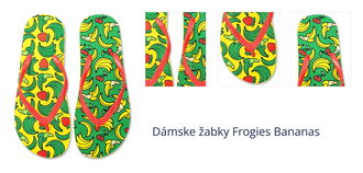 Dámske žabky Frogies Bananas 1