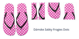 Dámske žabky Frogies Dots 1