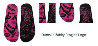 Dámske žabky Frogies Logo 1