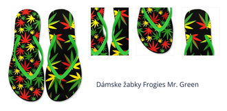 Dámske žabky Frogies Mr. Green 1