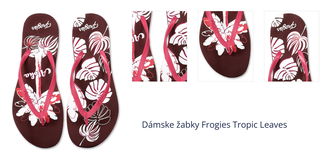 Dámske žabky Frogies Tropic Leaves 1