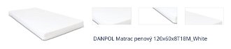DANPOL Matrac penový 120x60x8T18M_White 1