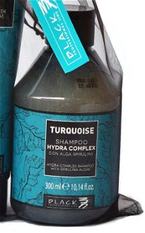 Darčeková sada šampónu a masky pre jemné vlasy Black Turquoise Hydra Complex (102015B) + darček zadarmo 9