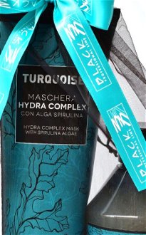 Darčeková sada šampónu a masky pre jemné vlasy Black Turquoise Hydra Complex (102015B) + darček zadarmo 5