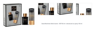 David Beckham Bold Instinct - EDT 50 ml + deodorant ve spreji 150 ml 1