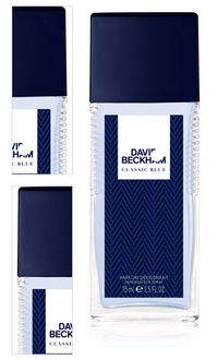 David Beckham Classic Blue deodorant s rozprašovačom pre mužov 75 ml 4