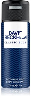 David Beckham Classic Blue dezodorant v spreji pre mužov 150 ml 2