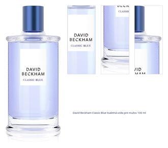 David Beckham Classic Blue toaletná voda pre mužov 100 ml 1