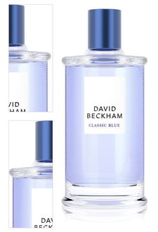 David Beckham Classic Blue toaletná voda pre mužov 100 ml 4